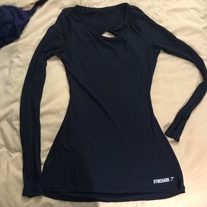 Gymshark Cross Back Long Sleeve Top